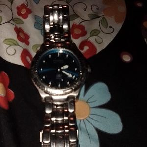 Men's fossil blue watch